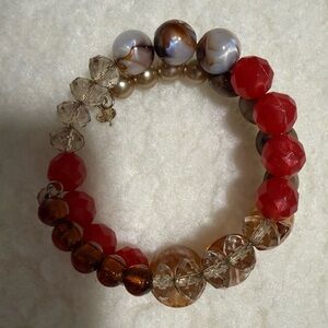 Multicolor Beaded Wrap Bracelet